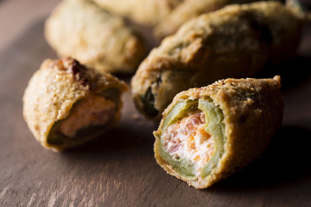 Stuffed Jalapeno poppers