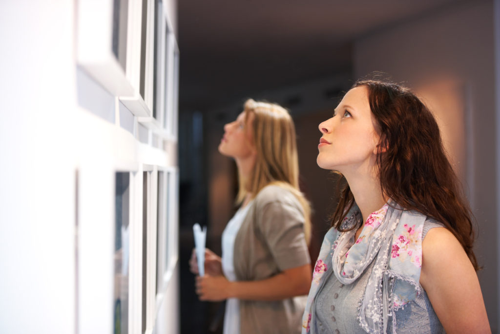 Closely examining the elements of a painting